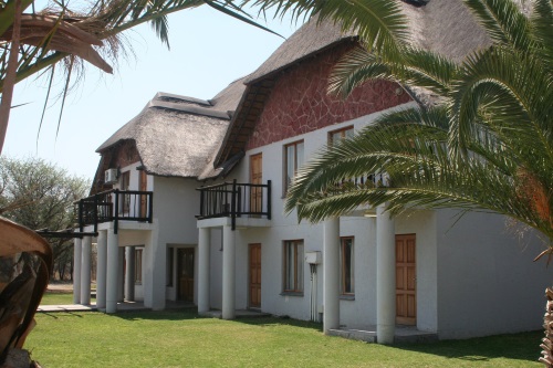 Tautona Lodge buitenkant